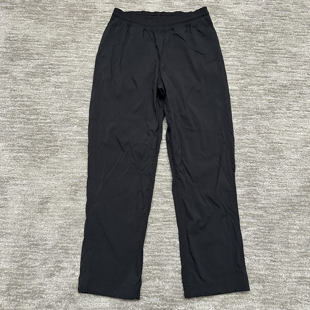 Topo Designs Pants Womens Medium Black Lightweight Nylon Travel Outdoors